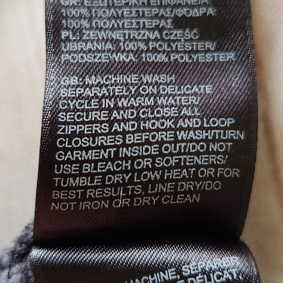 **SOLD* The North Face "Novelty Mezzaluna Hoodie" Heather Grey | Women's Size XL - Picture 9 of 11